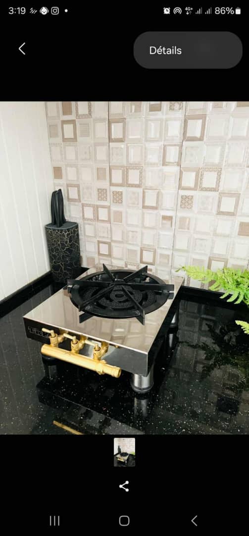 طابونة غازية صغيرة – Inox Premium